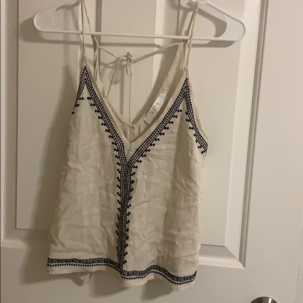 ASTR the Label linen tank